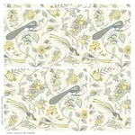 CAMPAGNE - CADET & CITRON Schumacher Wallpaper | Wallpaper T CAMPAGNE CADET & CITRON Schumacher Wallpaper wallpaper - SKU 5010510