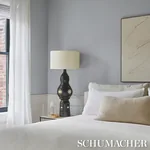 CAMPAGNE LINEN VINYL - CHAMBRAY Schumacher Wallpaper | Wallp CAMPAGNE LINEN VINYL CHAMBRAY Schumacher Wallpaper wallpaper - SKU 5017525