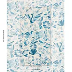 CANOPY - BLUE BIRDS Schumacher Wallpaper | Wallpaper Twins CANOPY BLUE BIRDS Schumacher Wallpaper wallpaper - SKU 5014830