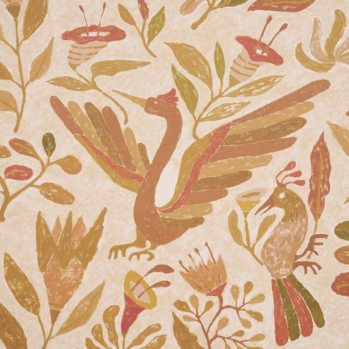 CANOPY - SPICE Schumacher Wallpaper | Wallpaper Twins CANOPY SPICE Schumacher Wallpaper wallpaper - SKU 5014833
