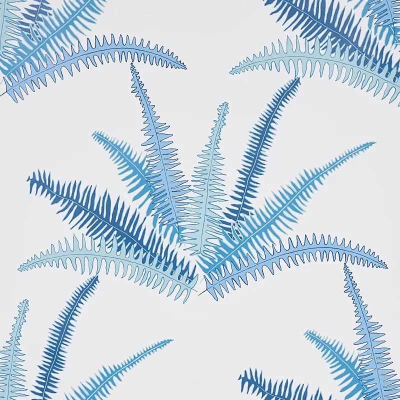 CANYON FERNS LAGOON Schumacher Wallpaper wallpaper - SKU 5012620