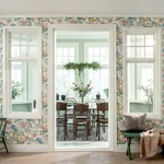 CARNATION GARDEN MURAL - MULTI Schumacher Wallpaper | Wallpa CARNATION GARDEN MURAL MULTI Schumacher Wallpaper wallpaper - SKU 7236