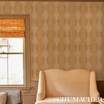 CASSAVA SABLE Schumacher Wallpaper wallpaper - SKU 5015421