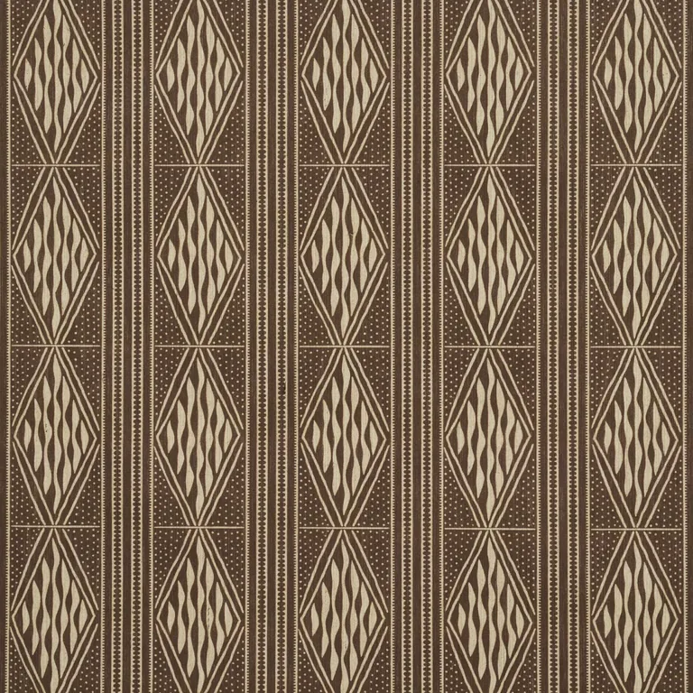 Schumacher CASSAVA wallpaper, color TOBACCO, SKU 5015420