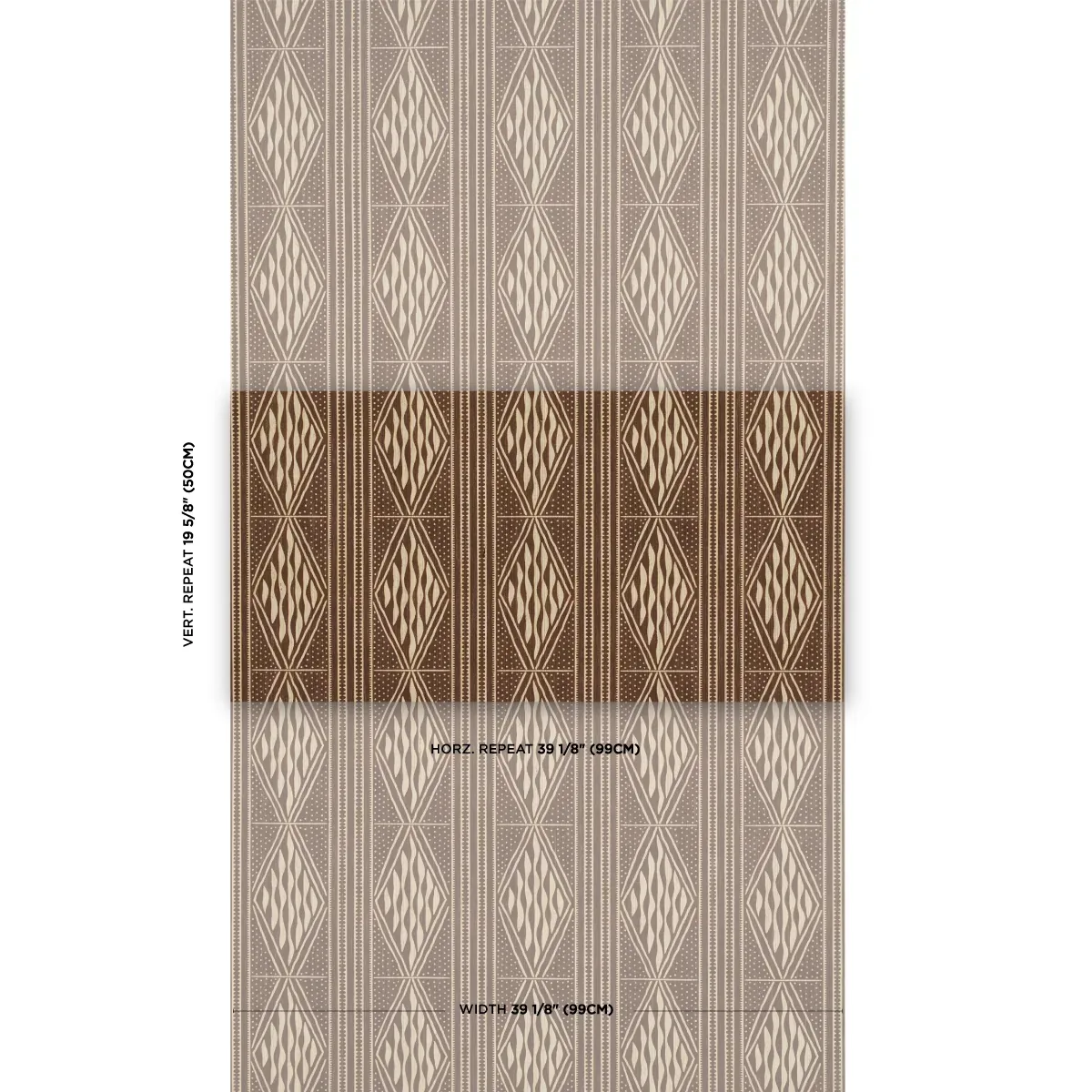 CASSAVA TOBACCO Schumacher Wallpaper wallpaper - SKU 5015420