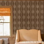 CASSAVA TOBACCO Schumacher Wallpaper wallpaper - SKU 5015420