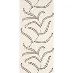 CATERPILLAR LEAF - BLACK AND CREAM Schumacher Wallpaper | Wa CATERPILLAR LEAF BLACK AND CREAM Schumacher Wallpaper wallpaper - SKU 5014530