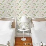 CELINDA BLUSH Schumacher Wallpaper wallpaper - SKU 5016360