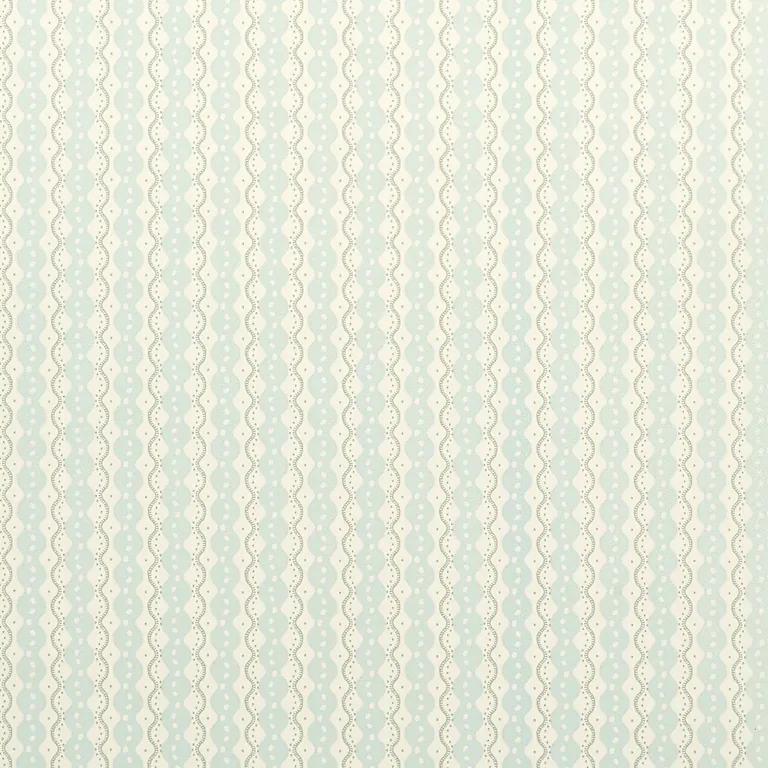 Schumacher CENTIPEDE STRIPE wallpaper, color ICING BLUE, SKU 5015070