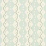 CENTIPEDE STRIPE ICING BLUE Schumacher Wallpaper wallpaper - SKU 5015070