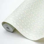 CENTIPEDE STRIPE ICING BLUE Schumacher Wallpaper wallpaper - SKU 5015070