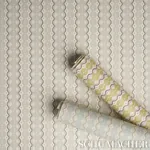 CENTIPEDE STRIPE ICING BLUE Schumacher Wallpaper wallpaper - SKU 5015070