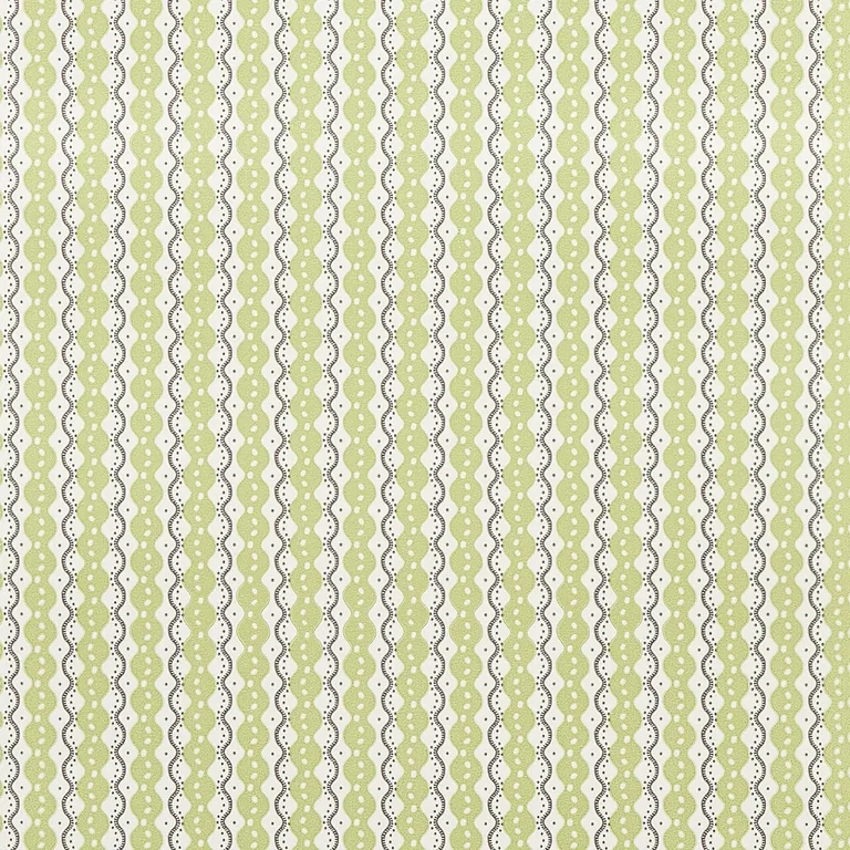 Schumacher CENTIPEDE STRIPE wallpaper, color PEA, SKU 5015072