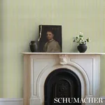 CENTIPEDE STRIPE PEA Schumacher Wallpaper wallpaper - SKU 5015072