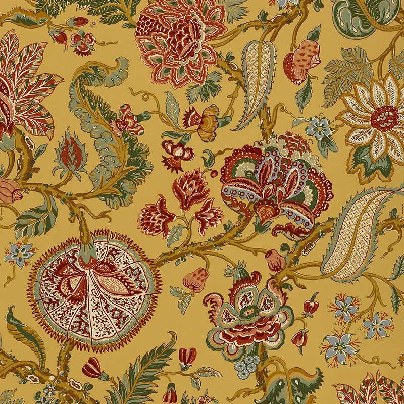 CHALFONT SUNFLOWER Schumacher Wallpaper wallpaper - SKU 5004202