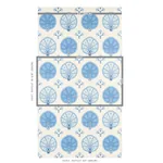 CHAMBA CROWN SISAL - BLUE Schumacher Wallpaper | Wallpaper T CHAMBA CROWN SISAL BLUE Schumacher Wallpaper wallpaper - SKU 5012282