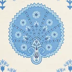 CHAMBA CROWN SISAL - BLUE Schumacher Wallpaper | Wallpaper T CHAMBA CROWN SISAL BLUE Schumacher Wallpaper wallpaper - SKU 5012282