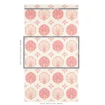 CHAMBA CROWN SISAL - PINK Schumacher Wallpaper | Wallpaper T CHAMBA CROWN SISAL PINK Schumacher Wallpaper wallpaper - SKU 5012281