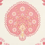 CHAMBA CROWN SISAL - PINK Schumacher Wallpaper | Wallpaper T CHAMBA CROWN SISAL PINK Schumacher Wallpaper wallpaper - SKU 5012281