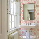 CHAMBA CROWN SISAL - PINK Schumacher Wallpaper | Wallpaper T CHAMBA CROWN SISAL PINK Schumacher Wallpaper wallpaper - SKU 5012281
