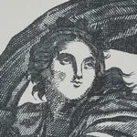 CHARIOT OF DAWN TOILE PANEL SET BLACK Schumacher Wallpaper wallpaper - SKU 5011500
