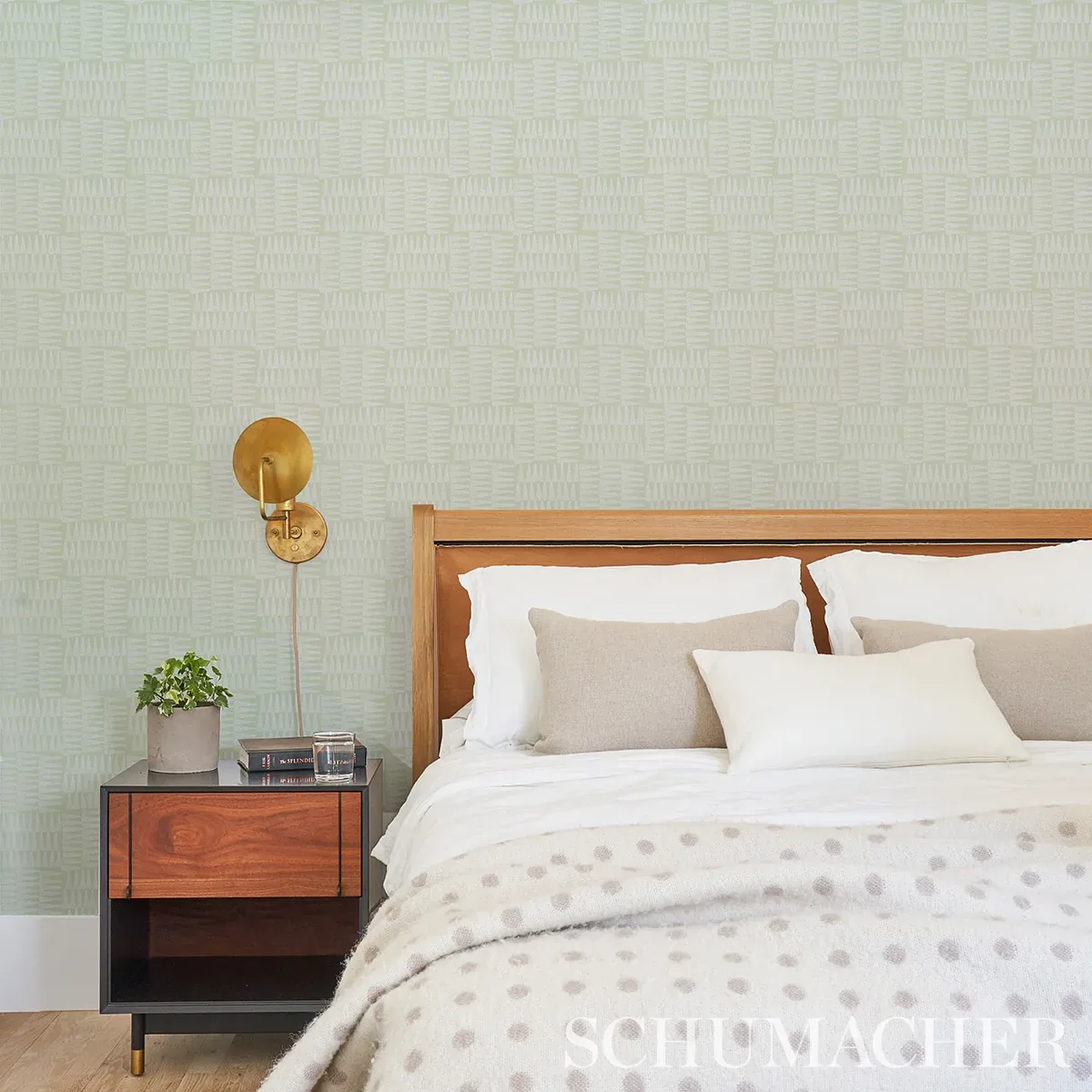 CHARLIE - GREEN Schumacher Wallpaper | Wallpaper Twins CHARLIE GREEN Schumacher Wallpaper wallpaper - SKU 5013932