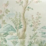 CHARLOTTE'S GARDEN 2 PANEL SET CELADON Schumacher Wallpaper wallpaper - SKU 5017551