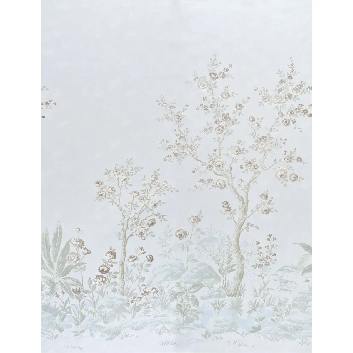 CHARLOTTE'S GARDEN 2 PANEL SET PERIWINKLE Schumacher Wallpaper wallpaper - SKU 5017552