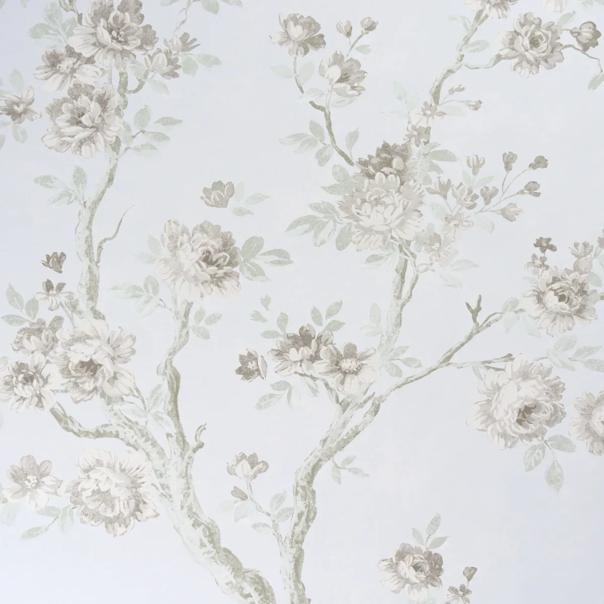 CHARLOTTE'S GARDEN 2 PANEL SET PERIWINKLE Schumacher Wallpaper wallpaper - SKU 5017552