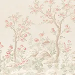 CHARLOTTE'S GARDEN 2 PANEL SET PETAL Schumacher Wallpaper wallpaper - SKU 5017550