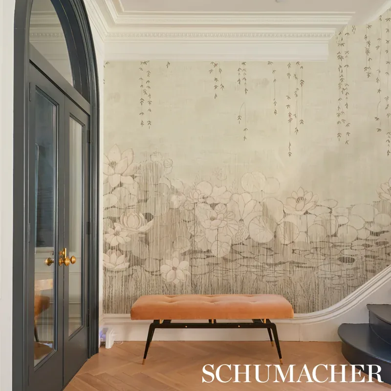 CHATOYANT PANEL SET BLUSH Schumacher Wallpaper wallpaper - SKU 5010890