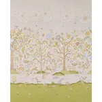 CHAUCER'S FOREST PANEL SET ALABASTER Schumacher Wallpaper wallpaper - SKU 5013291