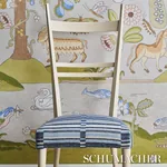 CHAUCER'S FOREST PANEL SET DOCUMENT Schumacher Wallpaper wallpaper - SKU 5013290