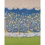 CHAUCER'S FOREST PANEL SET - SLATE Schumacher Wallpaper | Wa CHAUCER'S FOREST PANEL SET SLATE Schumacher Wallpaper wallpaper - SKU 5013292