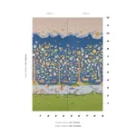 CHAUCER'S FOREST PANEL SET - SLATE Schumacher Wallpaper | Wa CHAUCER'S FOREST PANEL SET SLATE Schumacher Wallpaper wallpaper - SKU 5013292