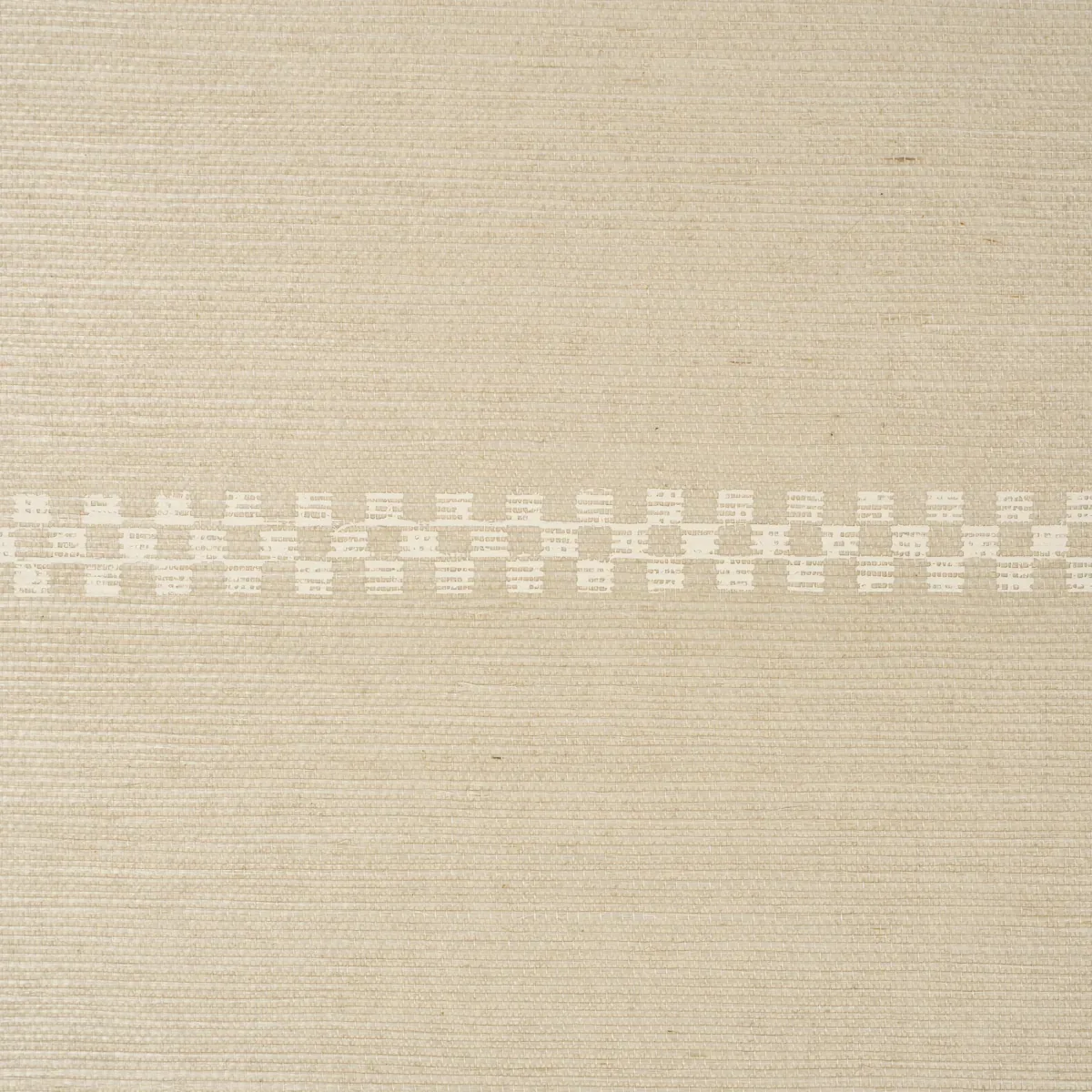 CHECKERED STRIPE SISAL - BIRCH Schumacher Wallpaper | Wallpa CHECKERED STRIPE SISAL BIRCH Schumacher Wallpaper wallpaper - SKU 5016751