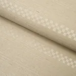 CHECKERED STRIPE SISAL - BIRCH Schumacher Wallpaper | Wallpa CHECKERED STRIPE SISAL BIRCH Schumacher Wallpaper wallpaper - SKU 5016751