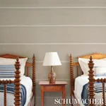 CHECKERED STRIPE SISAL FLAX Schumacher Wallpaper wallpaper - SKU 5016750