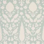 CHENONCEAU AQUAMARINE Schumacher Wallpaper wallpaper - SKU 5004122