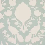 CHENONCEAU AQUAMARINE Schumacher Wallpaper wallpaper - SKU 5004122