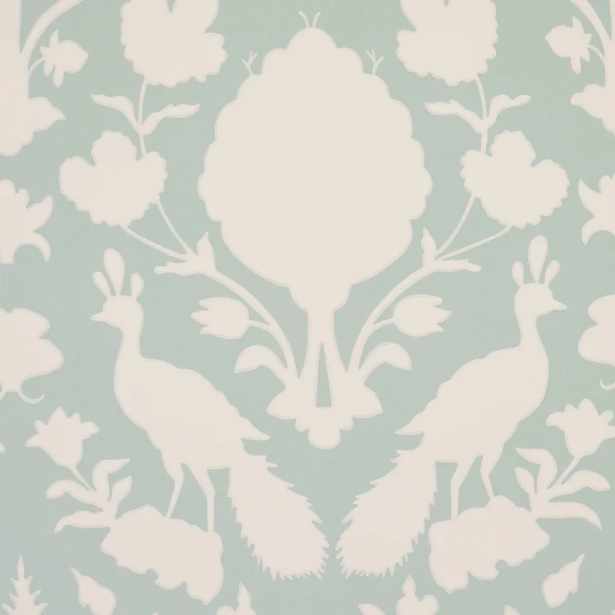 CHENONCEAU AQUAMARINE Schumacher Wallpaper wallpaper - SKU 5004122