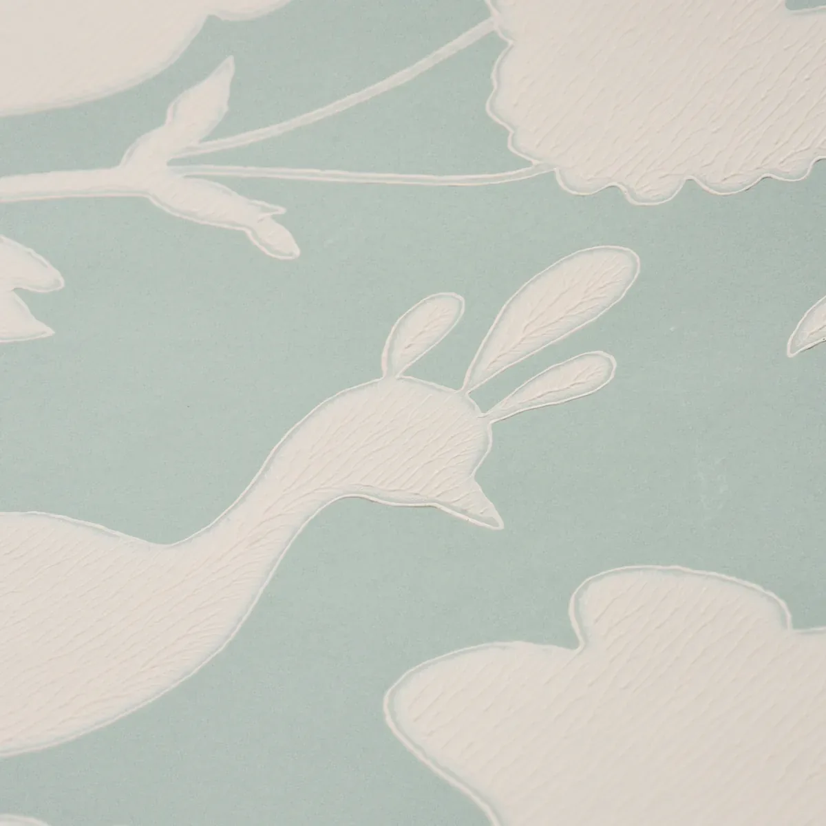 CHENONCEAU AQUAMARINE Schumacher Wallpaper wallpaper - SKU 5004122