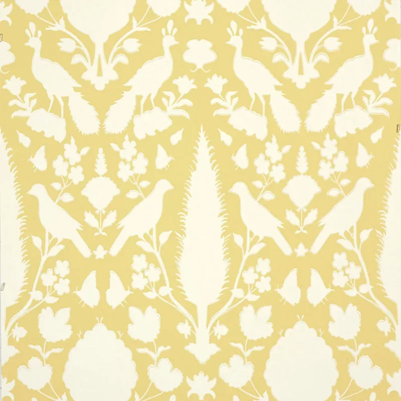 CHENONCEAU BUTTERCUP Schumacher Wallpaper wallpaper - SKU 5004126