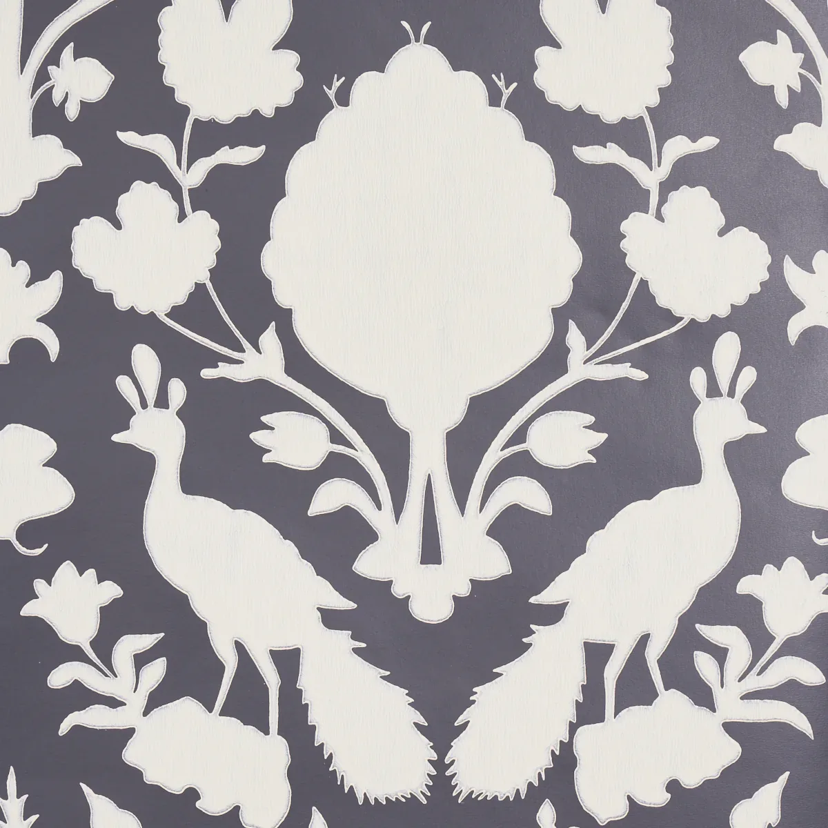 CHENONCEAU CHARCOAL Schumacher Wallpaper wallpaper - SKU 5004123