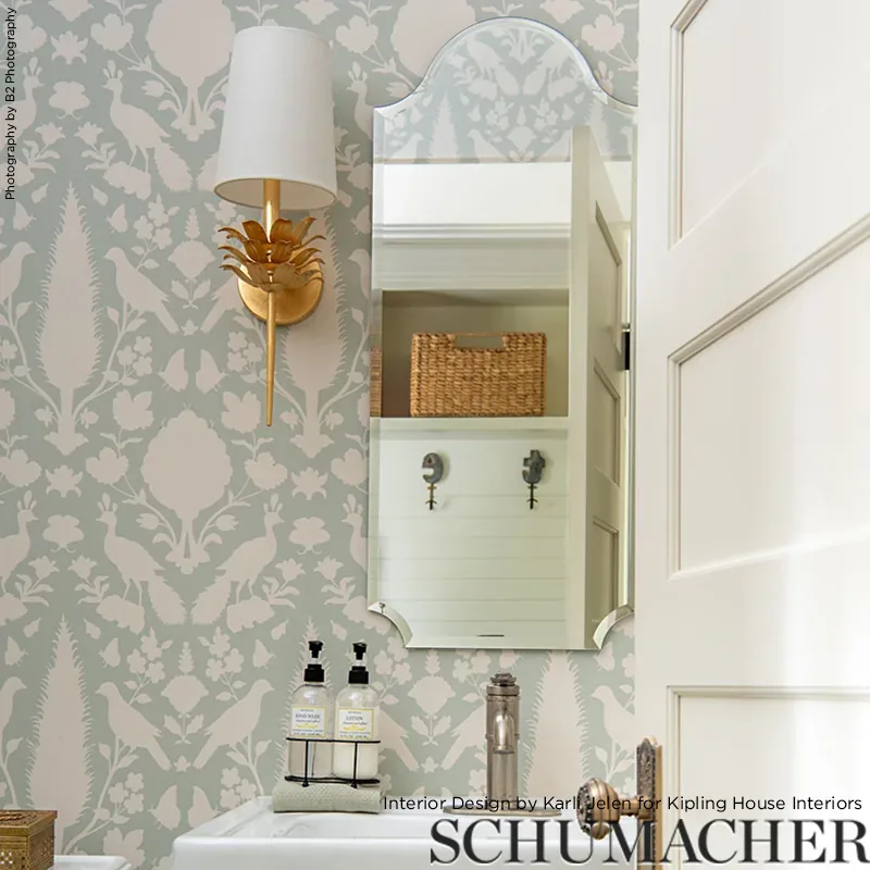 CHENONCEAU SKY Schumacher Wallpaper wallpaper - SKU 5004127