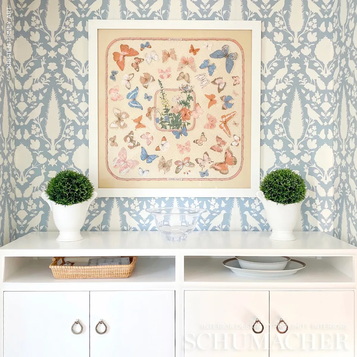 CHENONCEAU SKY Schumacher Wallpaper wallpaper - SKU 5004127