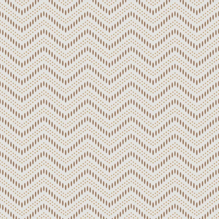 Schumacher CHEVRON DOTS wallpaper, color NATURAL, SKU 6483