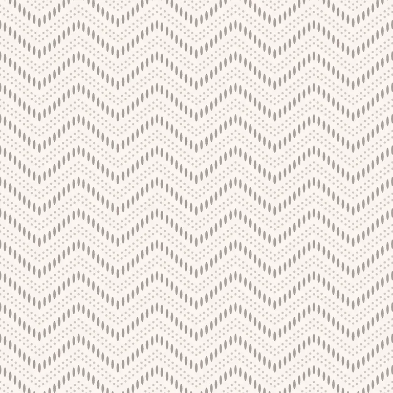 Schumacher CHEVRON DOTS wallpaper, color PEARL, SKU 6485