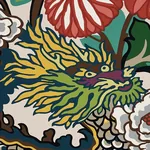 CHIANG MAI DRAGON - ALABASTER Schumacher Wallpaper | Wallpap CHIANG MAI DRAGON ALABASTER Schumacher Wallpaper wallpaper - SKU 5001063