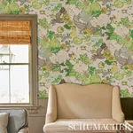 CHIANG MAI DRAGON - BLUSH Schumacher Wallpaper | Wallpaper T CHIANG MAI DRAGON BLUSH Schumacher Wallpaper wallpaper - SKU 5010590